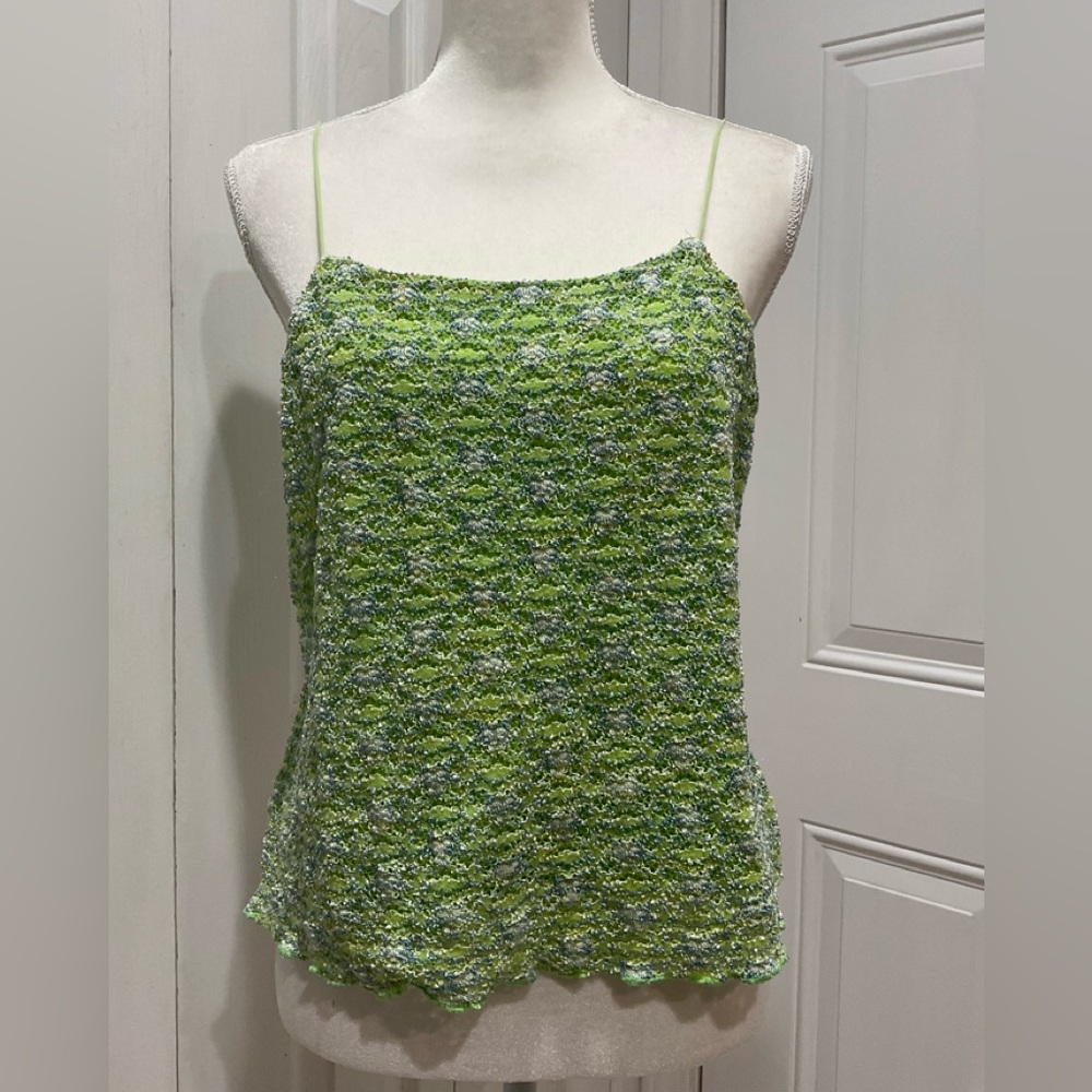🌺🌺Opened Back Textured Lined Knit Beach Chest Covering, Size M/L